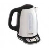 Tefal Bouilloire électrique sans fil inox - 1.7 L - 2400 W -  7 températures réglables de 60 à 100 degrés.