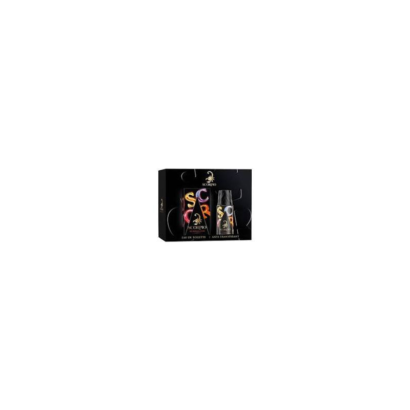 SCORPIO Scandalous - Coffret 2 produits  - Eau de toilette flacon 75ml et Déodorant atomiseur 150ml