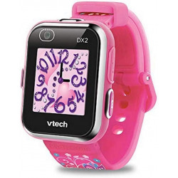 VTech - KidiZoom SmartWatch DX2 Rose -  Montre Digitale Enfant -  Photo - Selfie - Vidéo - Écran Tactile Vertical.