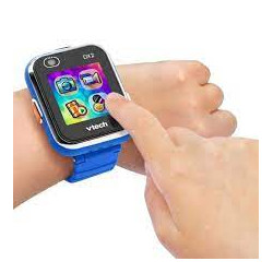 VTech - KidiZoom SmartWatch DX2 Bleue - Montre Digitale Enfant -  Photo -  Selfie -  Vidéo - Écran Tactile Vertical.