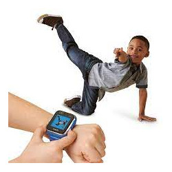 VTech - KidiZoom SmartWatch DX2 Bleue - Montre Digitale Enfant -  Photo -  Selfie -  Vidéo - Écran Tactile Vertical.