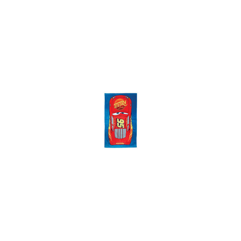 CTI - Drap de Plage - Bleu - Disney Pixar Cars 6 70x120 cm.