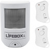 LIFEBOX - Mini Alarme à détecteur de Mouvement et 2 télécommandes