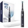 Oral-B iO 6N - Brosse À Dents Électrique Noire Connectée Bluetooth - 2 Brossettes -1 Étui De Voyage.