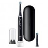 Oral-B iO 6N - Brosse À Dents Électrique Noire Connectée Bluetooth - 2 Brossettes -1 Étui De Voyage.