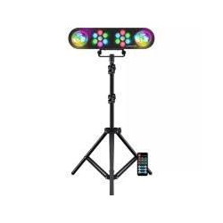 Pack jeux de lumières LyteQuest RAINBOW - Portique - PAR LED - Mode Audio - Auto - Télécommande - SON .