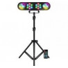Pack jeux de lumières LyteQuest RAINBOW - Portique - PAR LED - Mode Audio - Auto - Télécommande - SON .