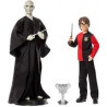 Mattel Lot de 2 poupées Harry Potter Lord Voldemort et Harry Potter.