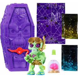 TREASURE X Monsters Gold Single Pack Un jeu unique composé de slime et de toile d'araignée.
