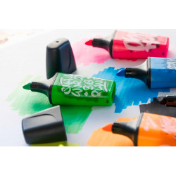 Surligneur STABILO BOSS MINI by Snooze One - Etui carton x 5 surligneurs fluo.