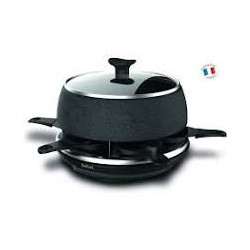 Tefal Cheese.N.Co - Appareil à raclette multifonction - Raclette - Fondue - Tartiflette - Crêpe - Plancha -Boîte à fromage.
