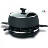 Tefal Cheese.N.Co - Appareil à raclette multifonction - Raclette - Fondue - Tartiflette - Crêpe - Plancha -Boîte à fromage.