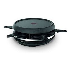 Tefal Cheese.N.Co - Appareil à raclette multifonction - Raclette - Fondue - Tartiflette - Crêpe - Plancha -Boîte à fromage.