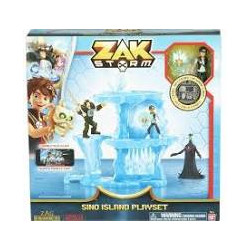 Bandai- Univers de Jeu Ile Sino Zak Storm Figurine - Multicolore.