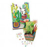 Ravensburger - Mini coffret Mosaïque - Thème Cactus et Lama - Loisir créatif - Kit d'activités enfants.