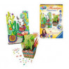Ravensburger - Mini coffret Mosaïque - Thème Cactus et Lama - Loisir créatif - Kit d'activités enfants.
