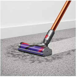 Dyson Aspirateur Balai V10 Absolute Bleu - Gris - brun.