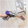 Dyson Aspirateur Balai V10 Absolute Bleu - Gris - brun.