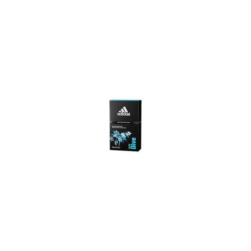 Adidas - Ice Dive - Eau de toilette 100 ML inspiré par la force et la fraîcheur de l'océan - parfum frais et ozonique.