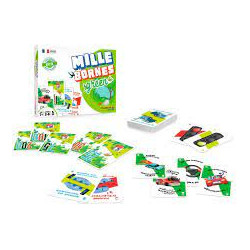 Dujardin – Mille Bornes Green – Jeu de société – Jeu de cartes – 2 joueurs à 8 joueurs –