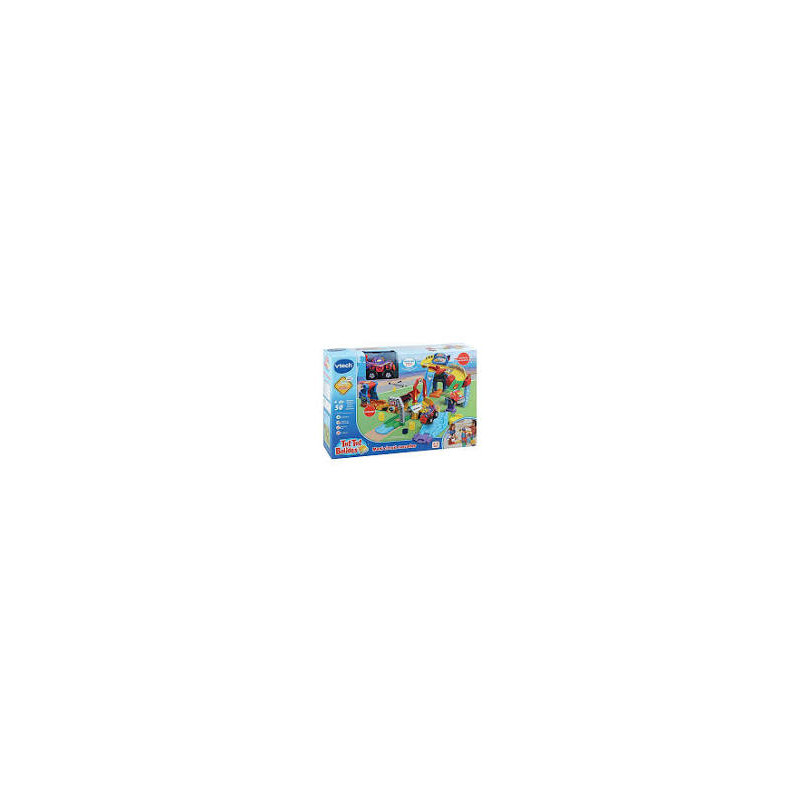 VTech - Tut Tut Bolides - Maxi Circuit Cascades avec Voiture Diego Super Turbo - 4 Zones Magiques.