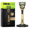 Labs - Rasoir avec barre exfoliante Gillette - Champoin gold edition.