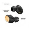 House of Marley - Liberate Air Ecouteurs Bluetooth Sans Fil – Longue Batterie 9 Heures d’ecoute.