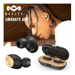 House of Marley - Liberate Air Ecouteurs Bluetooth Sans Fil – Longue Batterie 9 Heures d’ecoute.