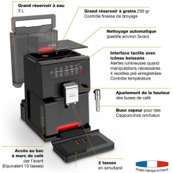 KRUPS Expresso Broyeur INTUITION ESSENTIAL YY4371FD