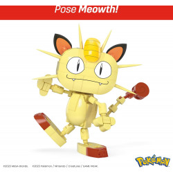 MEGA Pokémon Jeu de construction avec 529 pièces et 3 personnages articulés.
