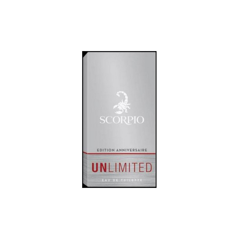 Eau de toilette Edition Anniversaire Unlimited Scorpio 75 ml