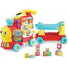 VTech - Maxiloco, Mon Trotti Train 7 en 1, Trotteur Pousseur Bébé, Porteur Évolutif.
