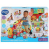 VTech - Maxiloco, Mon Trotti Train 7 en 1, Trotteur Pousseur Bébé, Porteur Évolutif.
