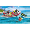 Playmobil 71464 Bateau de Pompier et Scooter des Mers.