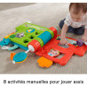 Fisher-Price Mon Grand Livre D’activités Évolutif - Livre Musical Bébé 6 Mois à 3 ans - Jouets D'activité et de Développement