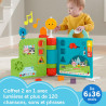 Fisher-Price Mon Grand Livre D’activités Évolutif - Livre Musical Bébé 6 Mois à 3 ans - Jouets D'activité et de Développement