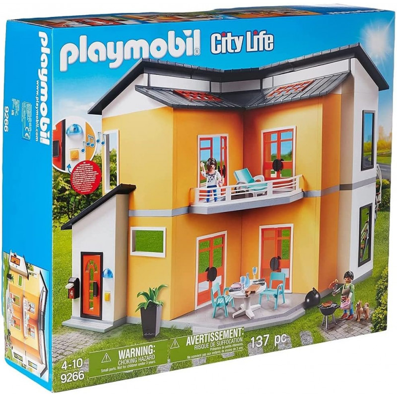 PLAYMOBIL - 9266 - Maison moderne- City Life.