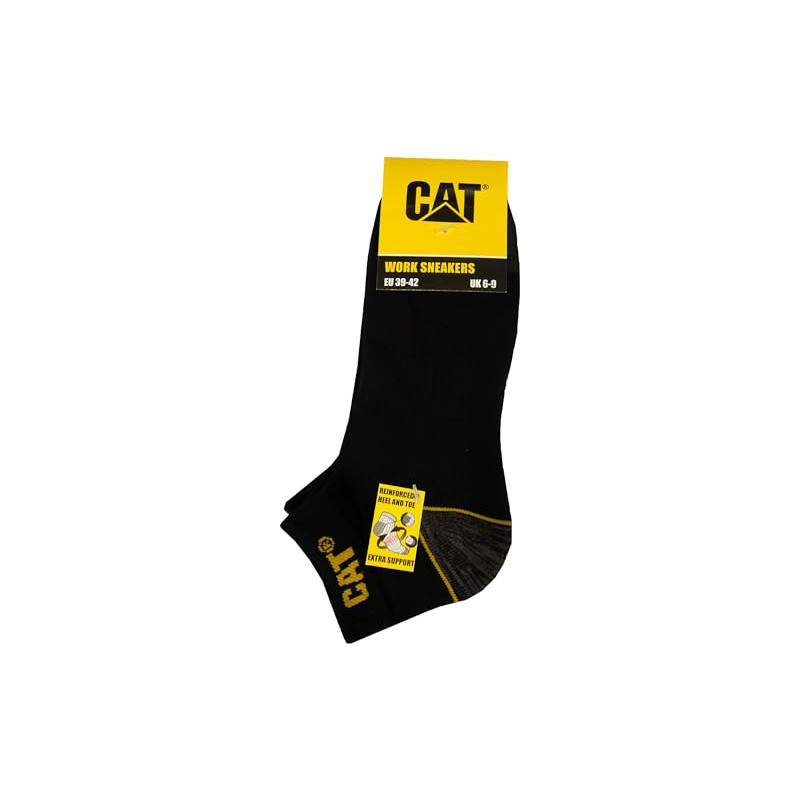 Caterpillar Cat Work Lot de 3 paires de chaussettes de sport Taille 39-42