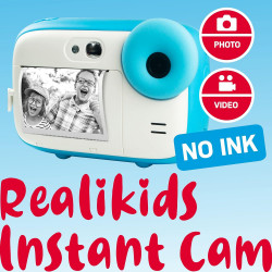 AGFA PHOTO Realikids Instant Cam - Appareil Photo Instantané pour Enfant - Photo / Video.