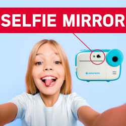 AGFA PHOTO Realikids Instant Cam - Appareil Photo Instantané pour Enfant - Photo / Video.