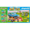 Playmobil 70519 Café du Poney Club - Country - avec Trois Personnages - Un Lieu pour Boire et Manger - Un Poney et Un Poulain.