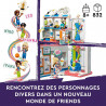 LEGO 41744 Friends Le Centre Sportif - Jouet de Construction avec Jeux de Football - Basketball et Tennis Plus Mur d'escalade.