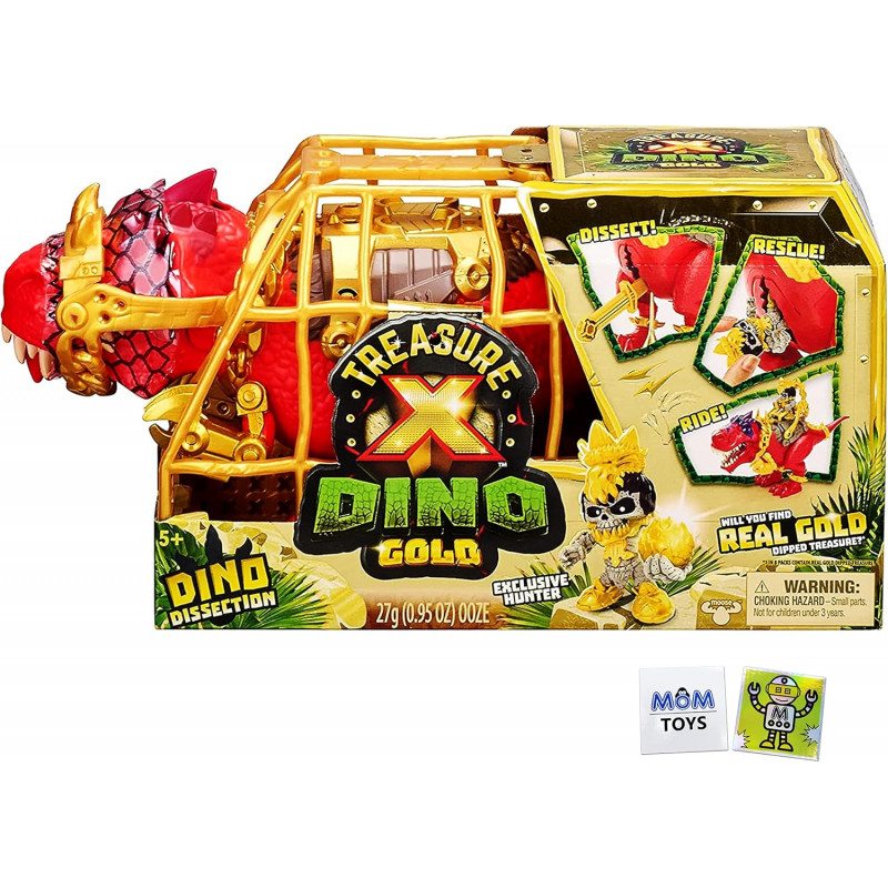 MOTIONRUSH Treasure X Dino Gold Dissection de Dinosaures.