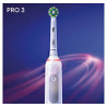Brosse À Dent Électrique Blanche Pro 3 3000 Sensitive clean Oral-B