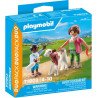 PLAYMOBIL - FERMIERE ET ENFANT AVEC VEAU - 71803