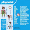 PLAYMOBIL - FERMIERE ET ENFANT AVEC VEAU - 71803