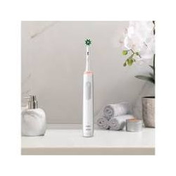Brosse À Dent Électrique Blanche Pro 3 3000 Sensitive clean Oral-B