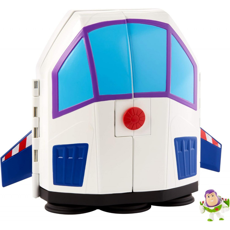Disney Pixar Toy Story 4 - Coffret Carnaval Buzz l'Éclair Articulé Inclus.