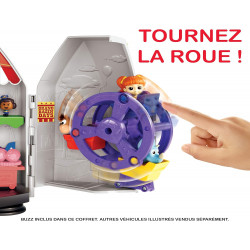 Disney Pixar Toy Story 4 - Coffret Carnaval Buzz l'Éclair Articulé Inclus.