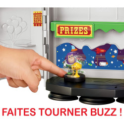 Disney Pixar Toy Story 4 - Coffret Carnaval Buzz l'Éclair Articulé Inclus.